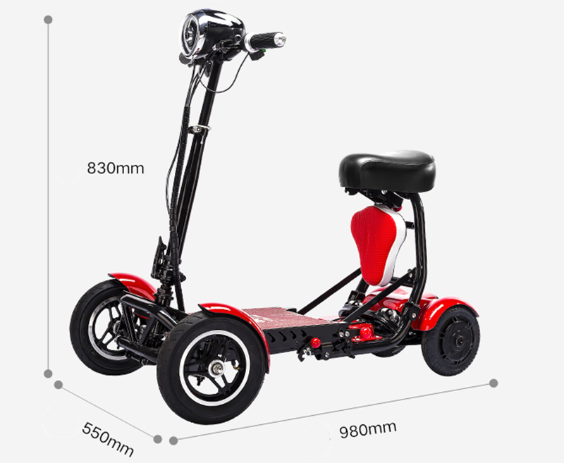 -wheel Adult Electric Bicycle Transport Scooter